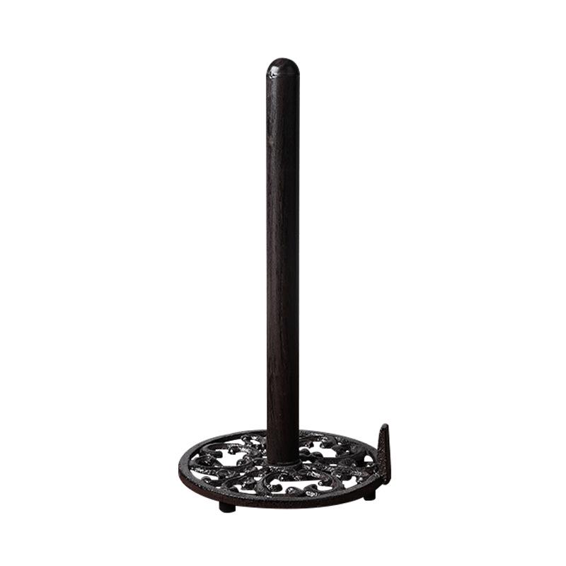 Nordic Cast Iron Paper Towel Holder for Restaurant and Kitchen Decor