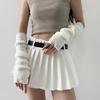 Fashion Fingerless Gloves for Party Slouchy Arm Sleeves Arm Warmers Party Supply Women Cosplay Costume Knitted Arm Cover