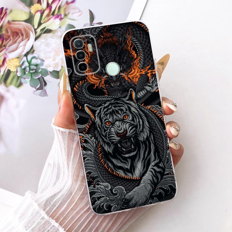 For Oppo A33 2020 Case Oppo A53 CPH2127 Stylish Butterfly Painted Cover Soft Slim Phone Case For Oppo A53s A 53 OppoA53 s Fundas