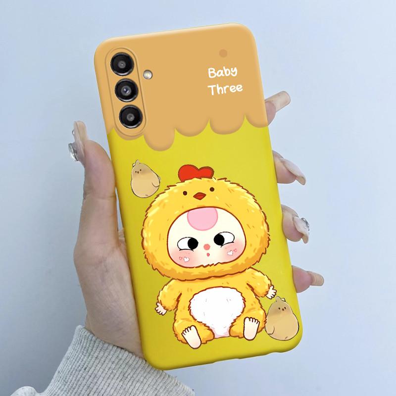 For Samsung A16 A56 5G Phone Case Butterfly Flower Girls 2025 Design Soft Silicone TPU Back Housing for Galaxy A 16 A 56 Covers