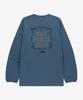 Noseupeiseu Nt7Tr51L Vintage Long Sleeve Round Neck Tee Dusk_Blue