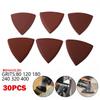 Triangle Sandpaper Sanding Disc 120 180 3-1/8 Inch
