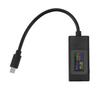 USB C Tester Color Screen Multifunctional Bidirectional Testing USB Current Voltage Meter for Phone Computer Black