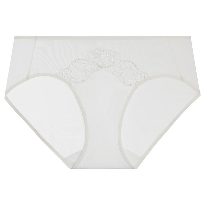 Aimer Women s Mid-Waist Lace Flat Briefs AM23A941 M