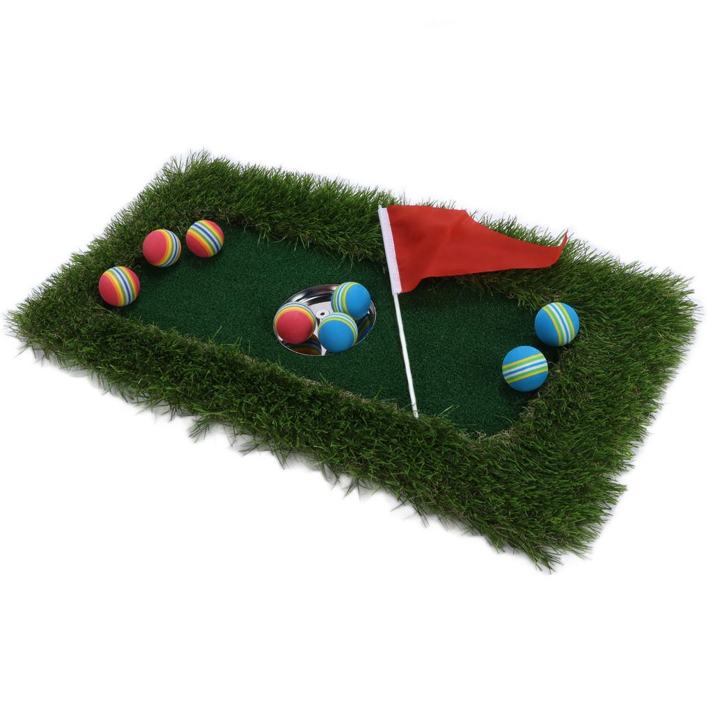 Golf Floating Putting Green Practice Mat 30x60cm Mini Indoors Outdoor Golf Carpet Mat
