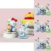 Hello Kitty Pvc Collectible Figurine With Assembleable Design For Desk Decor And Gift