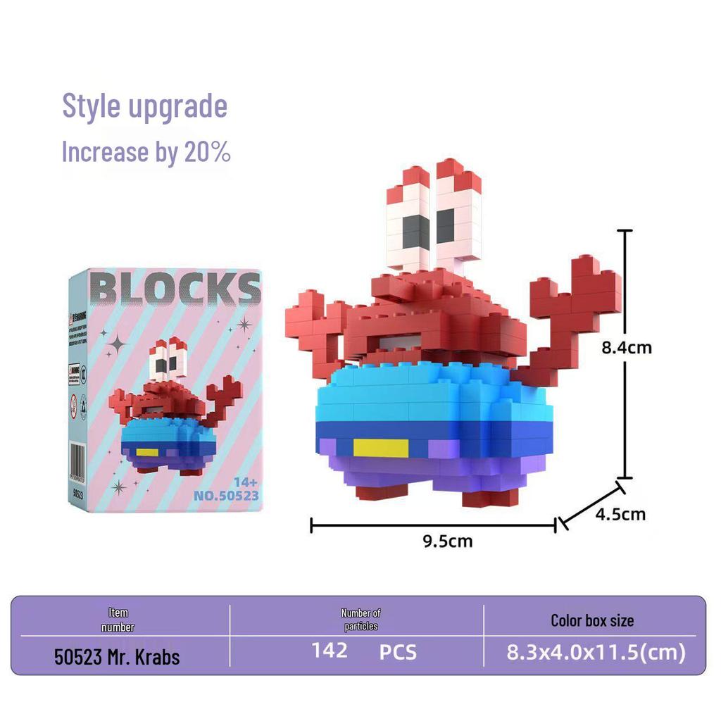 Children's 3D Puzzle Building Blocks - Compatible with Lego, Educational Toys for Girls
