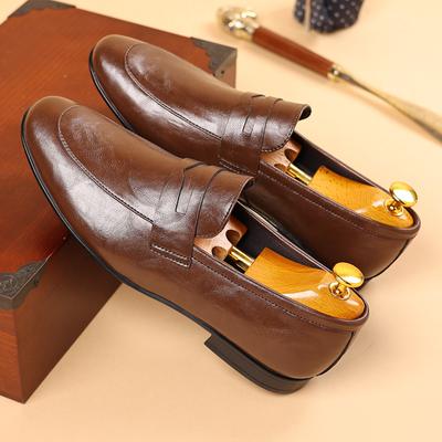 New Mens Loafers Italian High Quality Business Leather Casual Shoes for Men Slip On Dress Shoes Comfort Driving Shoes Mocasssin