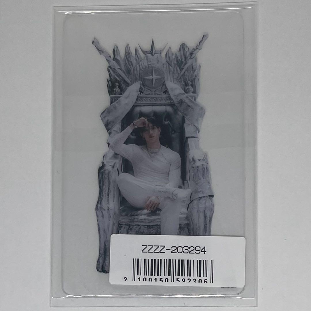 

[USED] Stray Kids Bang Chan GIANT Sony Musical Bonus Clear Trading Card