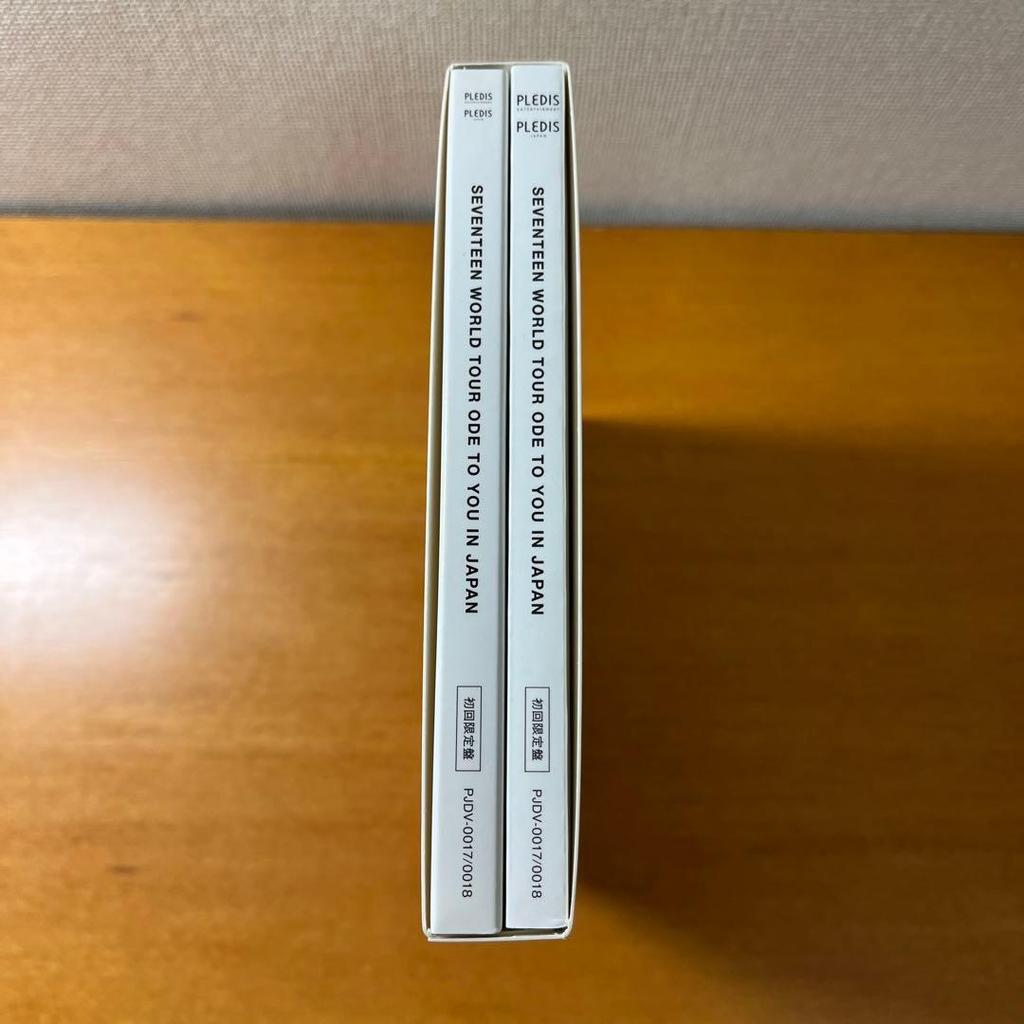 [USED] SEVENTEEN Ode to You DVD First Limited Edition Odecon