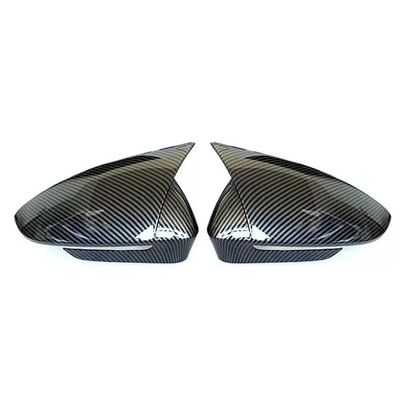 Fit For Volkswagen VW ID.4 ID4 ID.6 ID6 2021 2023 Car Rearview Side Mirror Cover Wing Cap  Rear View Case Trim Carbon Fiber