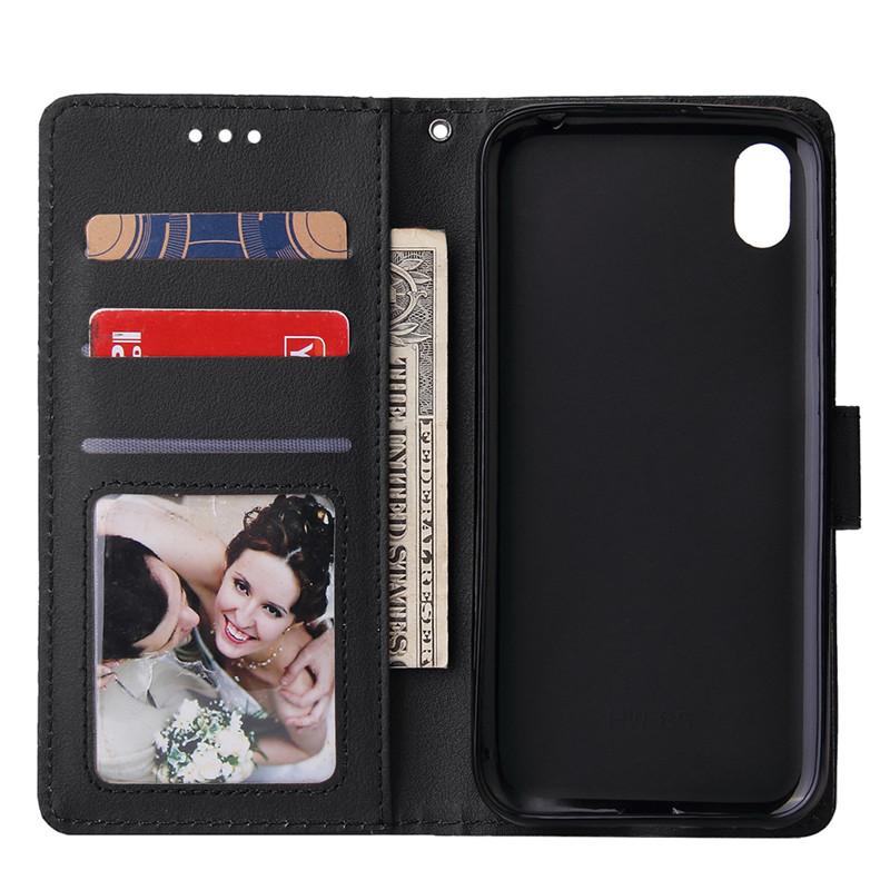 Für Huawei Y5 2019 Hülle Magnetische Klapphülle für Funda Huawei Y5 2019 AMN LX1 LX2 LX3 LX9 Y52019 Hülle Klassische Leder Handyhüllen