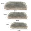 30/40/60cm Doormat Wide Application Polyester Faux Fur Sheepskin Simple Area Rug Halloween Welcome Resistant Carpet For Home