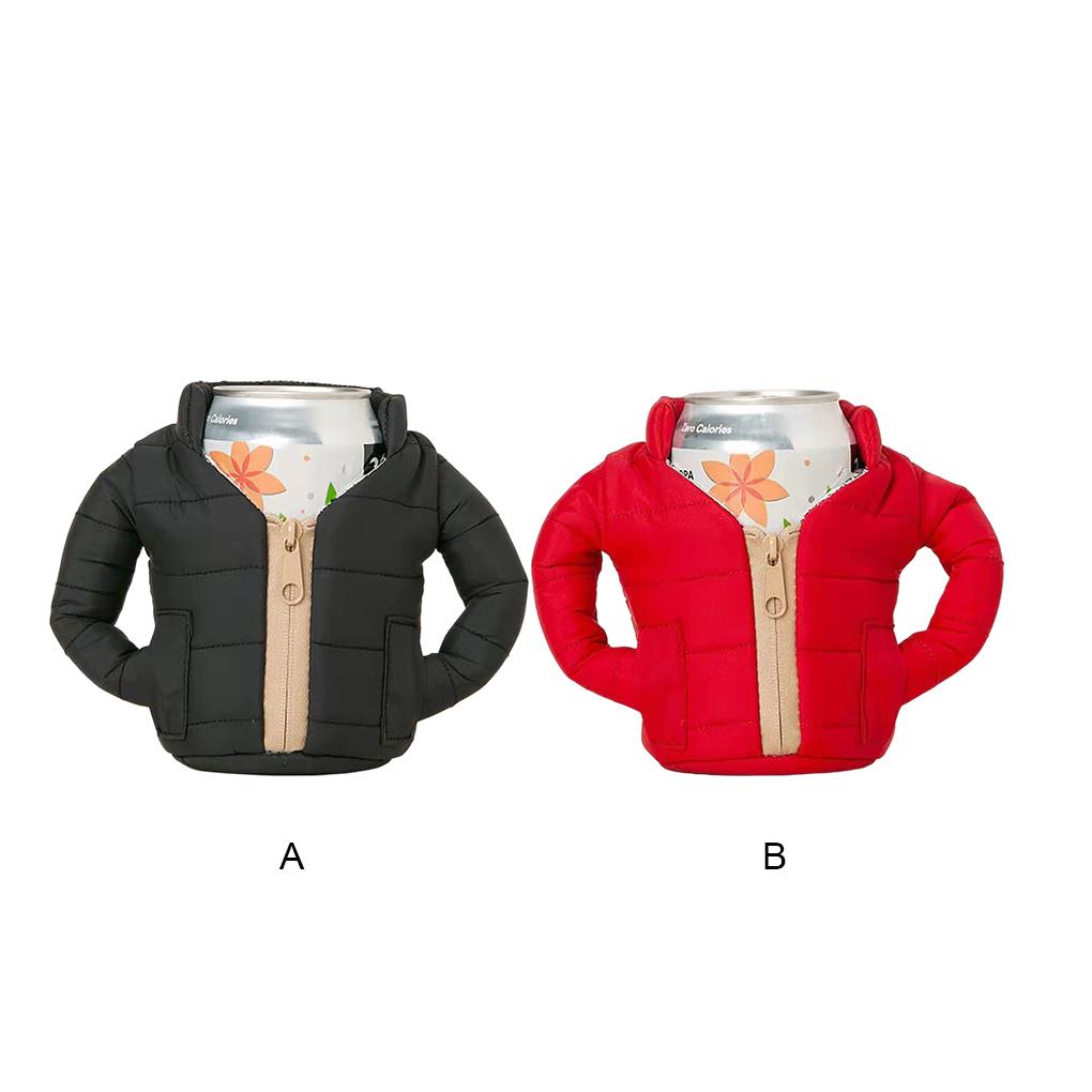 Měkký miniplášť může zakrýt láhev na pití Hrnky na kávu Rukáv Zábal na nápoje Potřeby pro domácnost Řemesla Dekorace Přizpůsobené