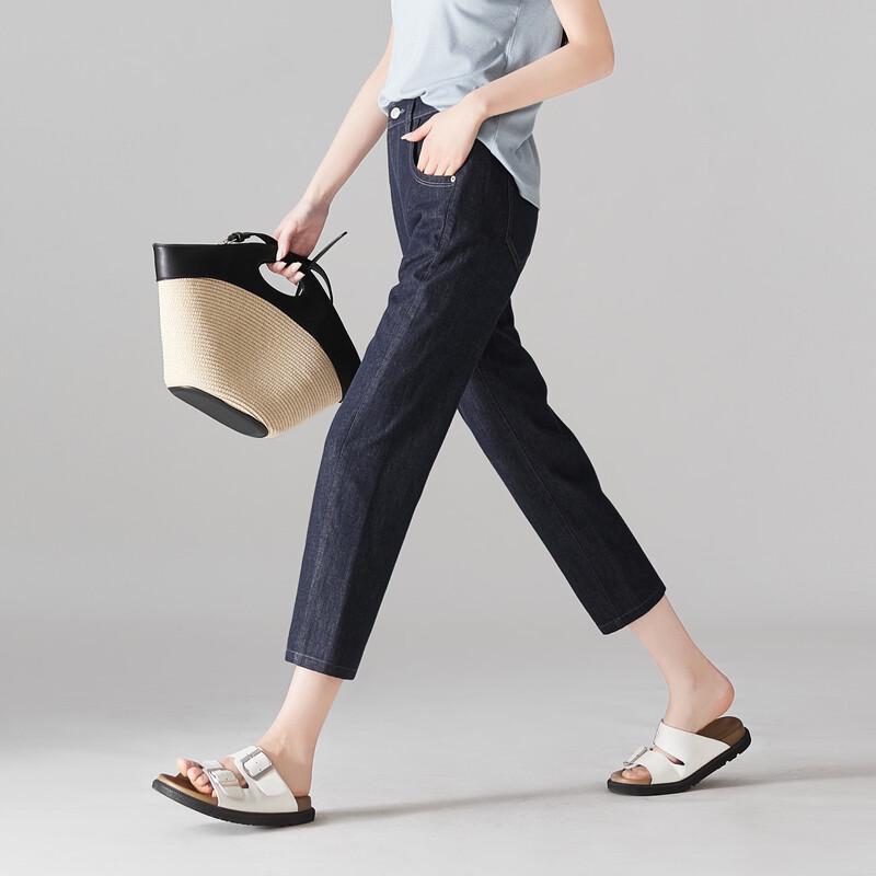 SOFSIL Women's High-Waist Slimming Ankle Jeans
