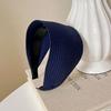 High-End Turban Headband Soft Head Band Trendy Wide Knitting Hairbands  Hair Accessories