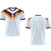 2026 Weltmeisterschaft Deutschland Heimtrikot Nummer Fußball Unisex Fans T-Shirt Schnell trocknendes atmungsaktives Fußballtrikot