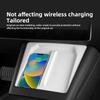 For Tesla Model 3 Wireless Charging Pad model3 Highland 2025 2025 Silicone Dust-Proof Charger Mat Car Interior Accessories