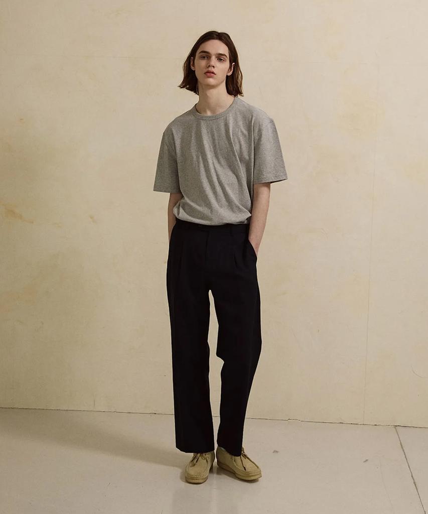 Jelolaunji [Made In The Uk] Brisbane Moss Comfort Pants Navy