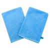 Unisex Adult Polyester Unscented Deep Blue Exfoliating Gloves