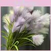 Reed Faux Feather Grass Stems For Outdoor Events And Photo Props Decoration