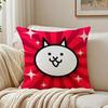Tower Defense Japanisches Spiel BBattle Cats Kissenbezug Kissenhülle Milbenschutz Wohnzimmer Sofa Dekor Kissen Zimmer