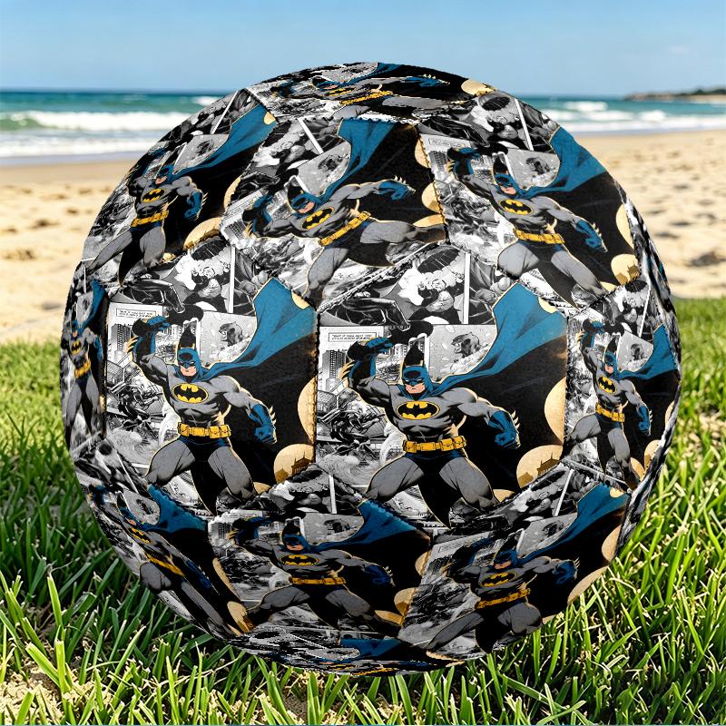Batman Print Size 5 Soccer Ball, PU Wear Resistant Football for Match Training and Daily Practice, Birthday Gift for Soccer Fans