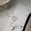 Silver Color Choker Ball Necklace For Women Smiple Geometric Fine Jewelry Wedding Party Birthday Gift