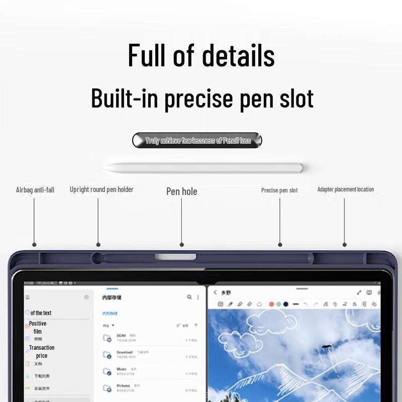 CangHua Protective Case for Samsung Galaxy Tab A9+