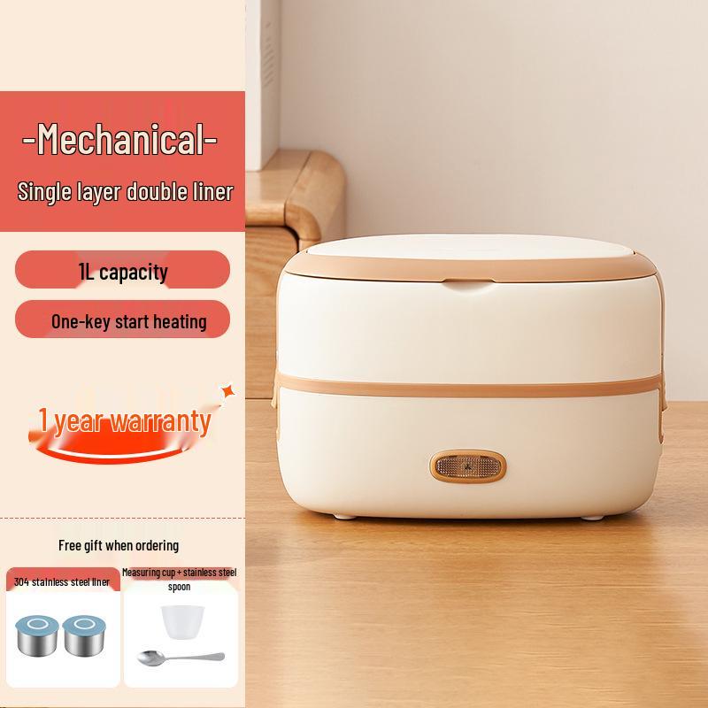 Smart Electric Heated Lunch Box: Portable, Self-Heating, Steaming, Ideal for Office Workers, Keeps Meals Warm, Easy to Carry Bento Solution.