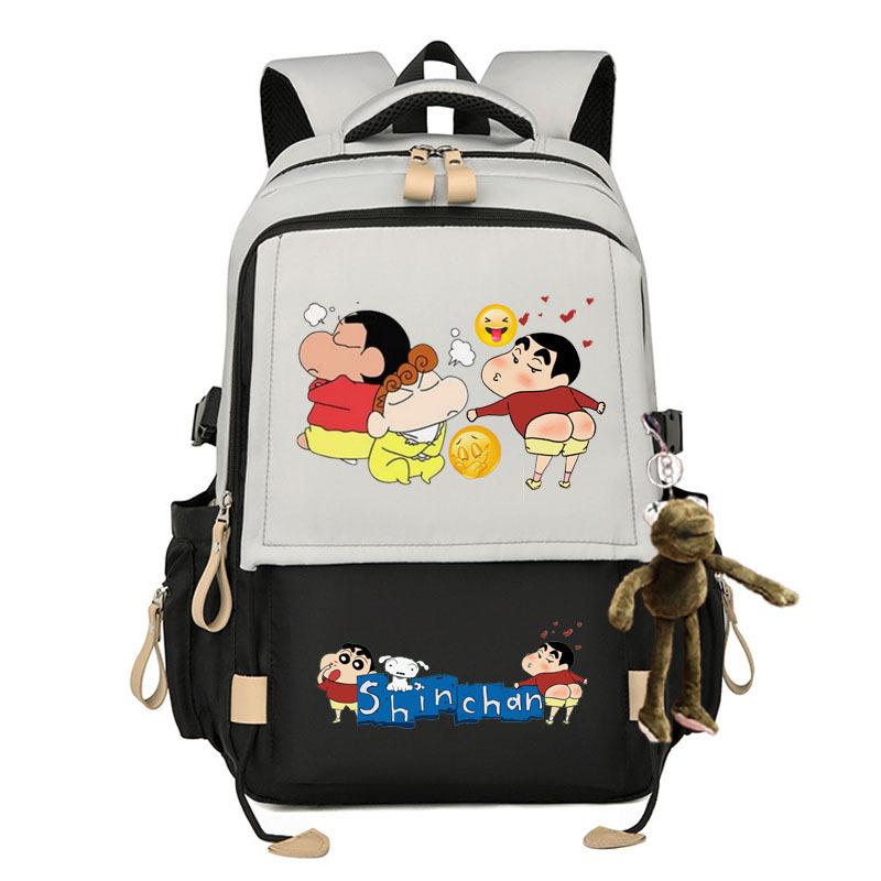 New men's backpack travel street Europe and America simple schoolbag fashion trend computer