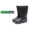 Bo Fu Niao Unisex High-Top Rutschfeste Gummi-Arbeits-Regenstiefel
