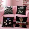 Band S-System Of A Down Cushion Cover Summer Coolness Linen Fabric Double-Sided Printing Pillow Case Sofa Home Decor Gift