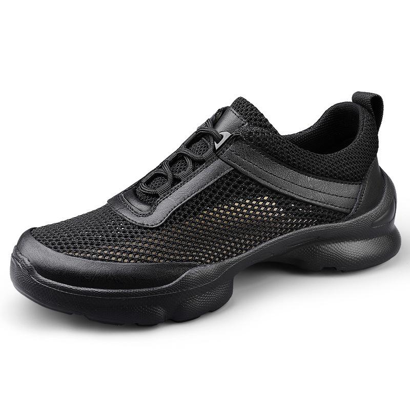 Men s Summer Mesh Slip-on Lace-up Running Shoes - Large Size, Outdoor Casual Sneakers 40