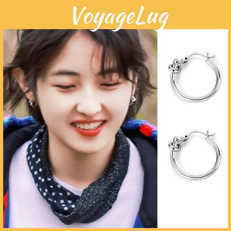 S925 Silver Needle Heart-shaped Minimalist Earrings For Women 2021 Summer Trendy Student Ear Studs