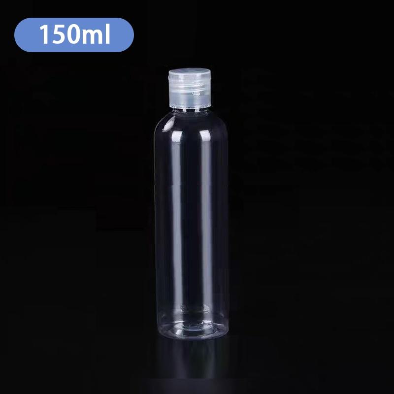 [Flip Cap] 5ml/10ml/15ml/30ml /50ml /100ml Empty Bottle Perfume Atomizer Transparent PET Plastic Bottles