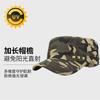 Flat top camouflage hat group buying 22 new men's cap patrol hat big head circumference outdoor hat