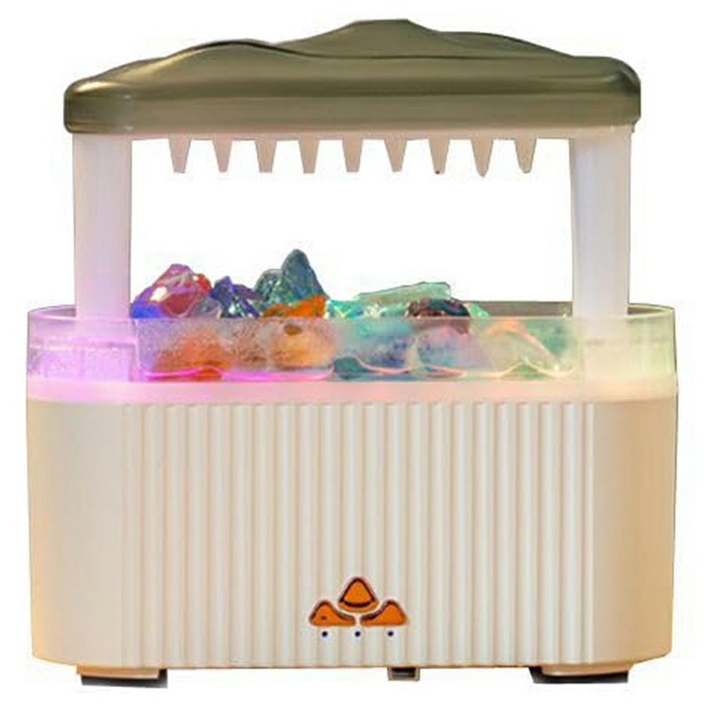 12W Crystal Humidifier Aromatherapy Diffuser 250ml Smart Remote Control Portable Automatic Diffuser A