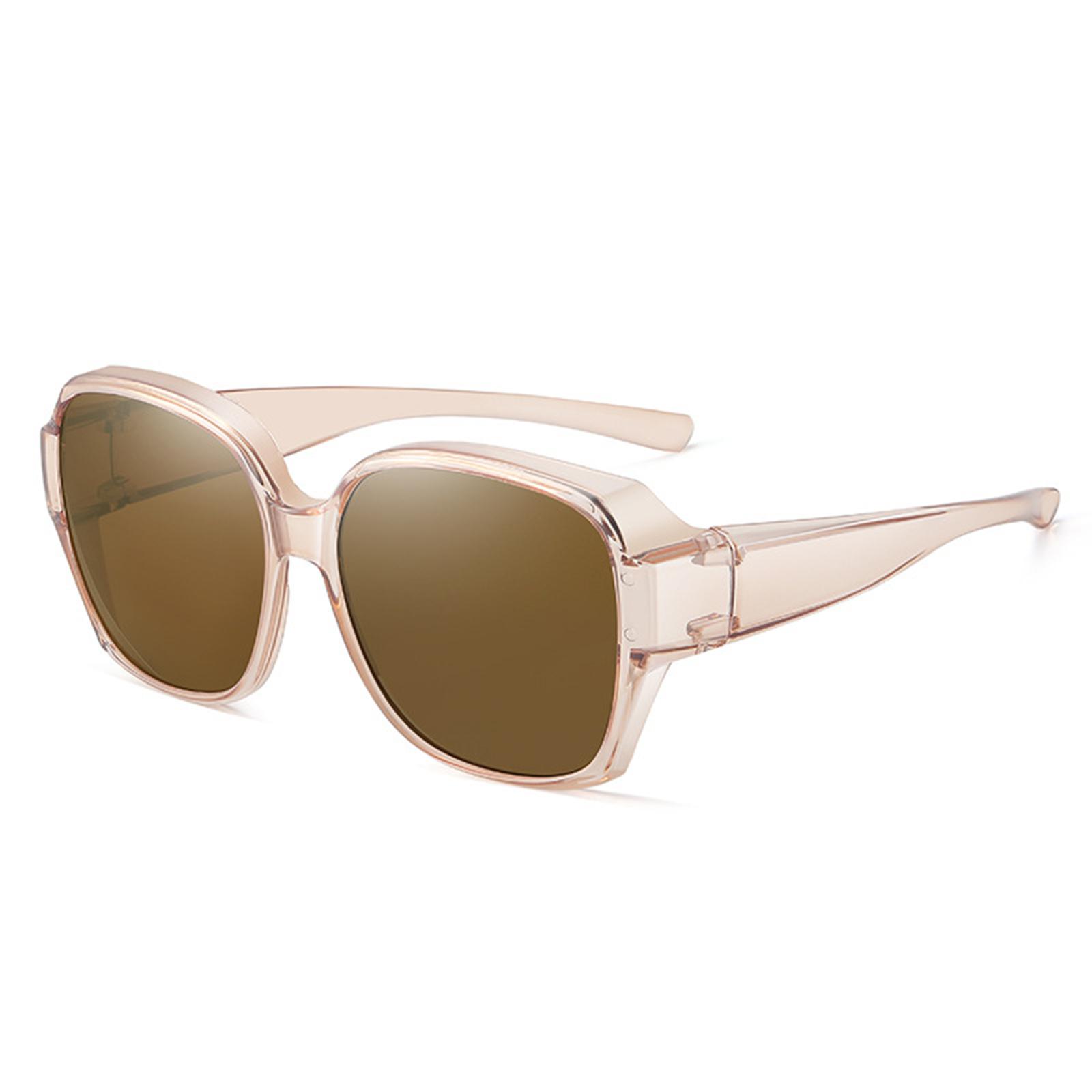 

Women s Fit-Over Sunglasses For Myopia — Polarized, - Driving Shades One Size хаки