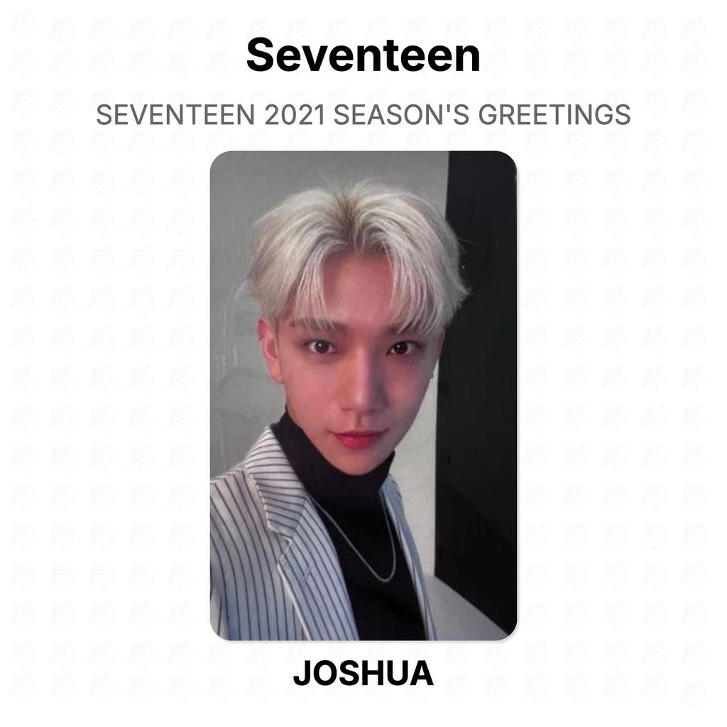 Seventeen SAISONGRÜSSE 2021 Offizielle Fotokarte