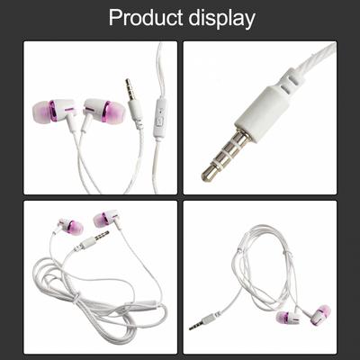 ABS Mic Noise Cancelling In Ear Earphone Lightweight