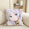 Frieren Anime Beyond Journeys End Pillow Case Living Room Sofa Cushion Cover Suitable For Home Bedroom Room Decoration