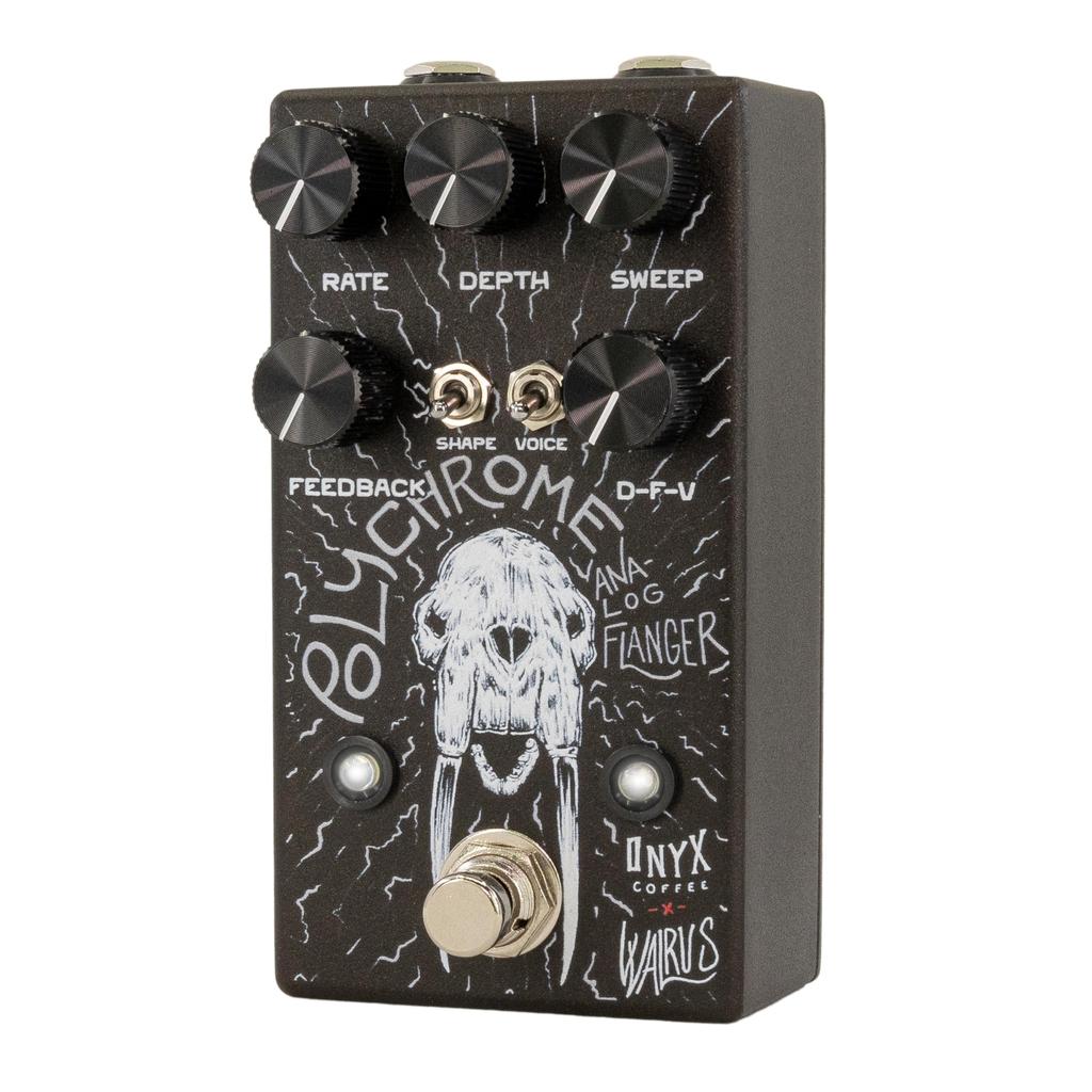 WALRUS AUDIO Polychrome Analog Flanger Flanger Black Friday 2023Limited Onyx Edition WAL-POLY/ONY