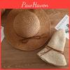 Womens Wide Brim Sun Hat Made Of Paper Rope With Breathable Design For Summer