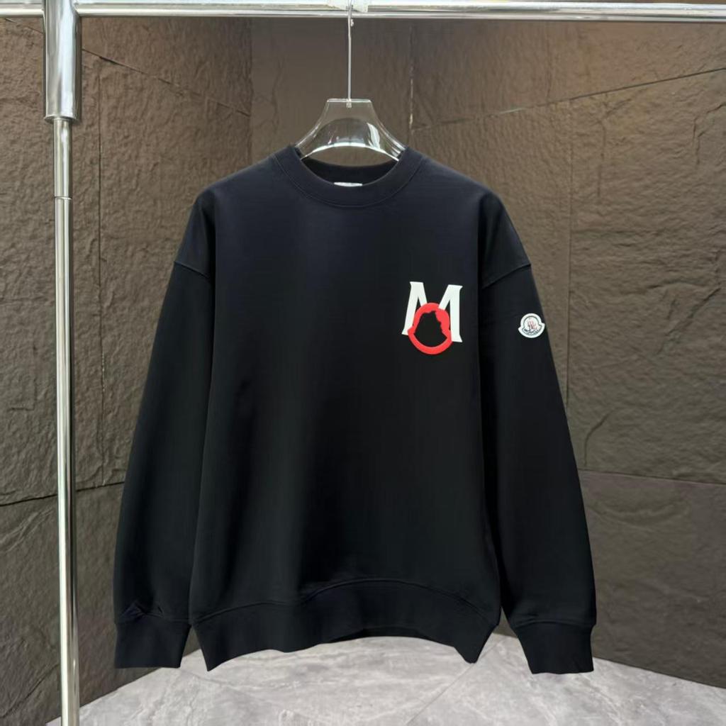 Meng Family Autumn/Winter Couple Hoodie with Badge Embroidery - Casual Breathable Round Neck Top