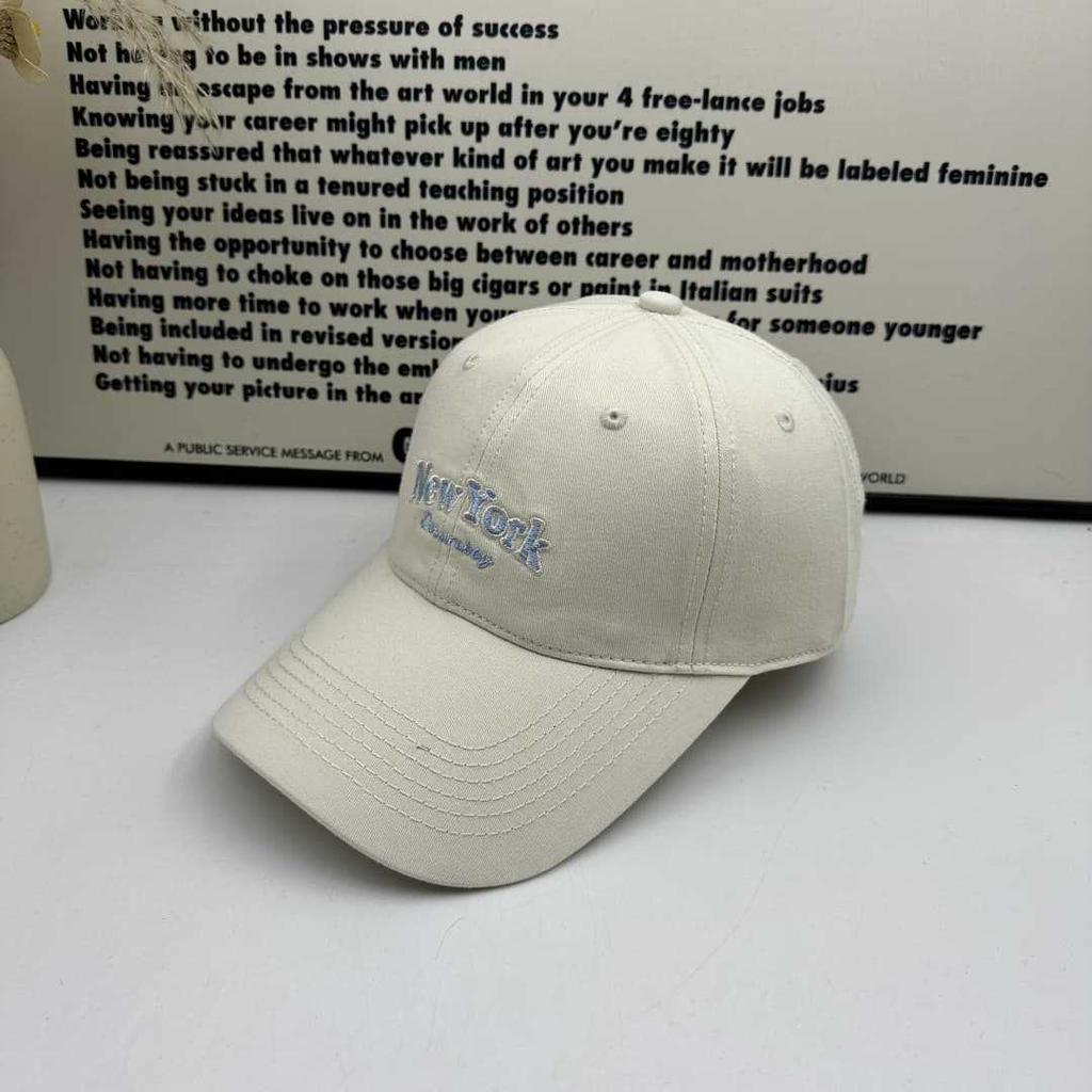 Spring and summer hat women's new soft top cap fashionable versatile sunscreen hat showing face small casual baseball cap tide