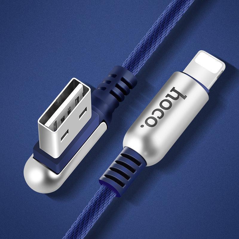 For 6s Iphone 7 Charging Cable Bent Lightning Connector Fast Reach Extended