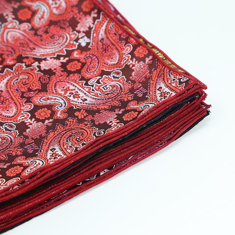 Pocket Towel Men'S, Pattern Square Towel Wedding Business Suit Shirt Pocket Towel, Apparel Accessories