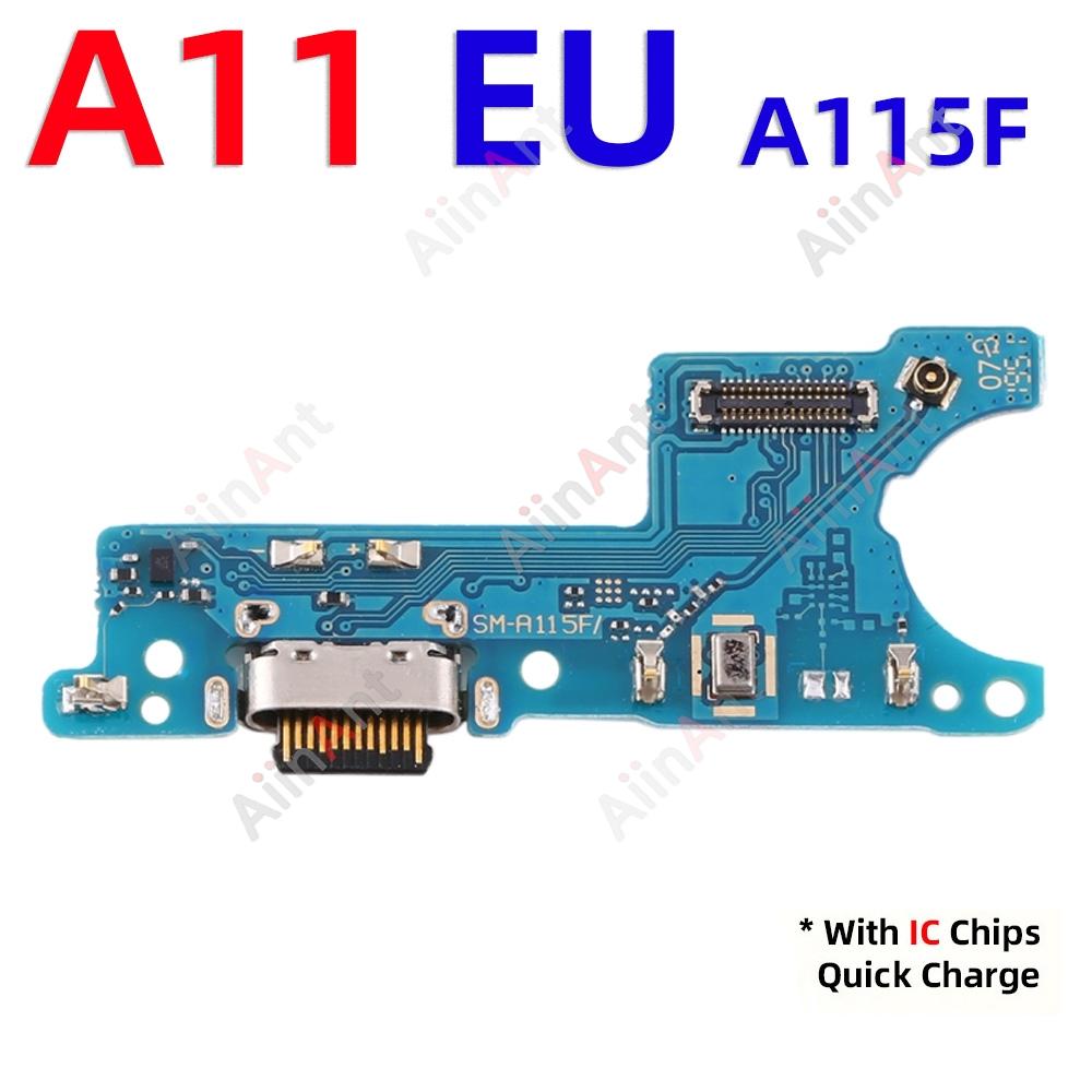 Dock USB Charger Board Port Connector Charging Flex Cable For Samsung Galaxy A10 A11 A12 A13 A105F A102U A115F A127F US EU 4G 5G