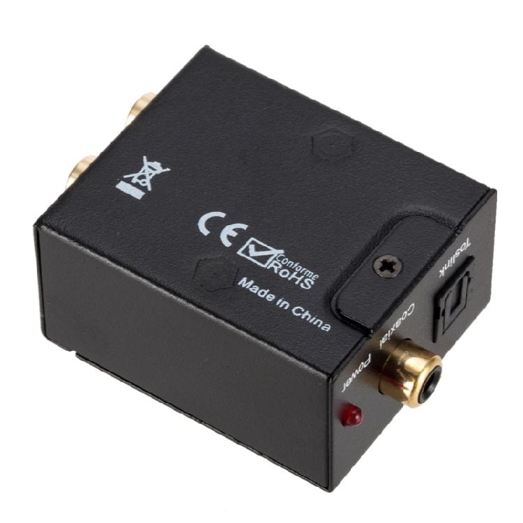 Digital To Analog Audios Converter Signal Converter Optical Converter Toslink